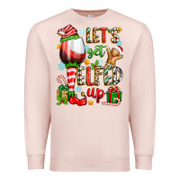 Pale Pink let's get elfed up Premium Sweatshirt - Zillion Design Studio