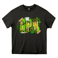 Asphalt St. Patricks Day Lpn Heavy Core Tee - CowhideDigitalArt