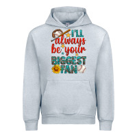 Heather Grey i'll always be your biggest fan baseball Urban Hoodie - BundleAndBundleShop