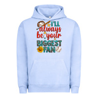 Pigment Grape Ice i'll always be your biggest fan baseball Urban Hoodie - BundleAndBundleShop