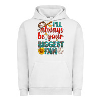 Pigment Lunar Rock i'll always be your biggest fan baseball Urban Hoodie - BundleAndBundleShop
