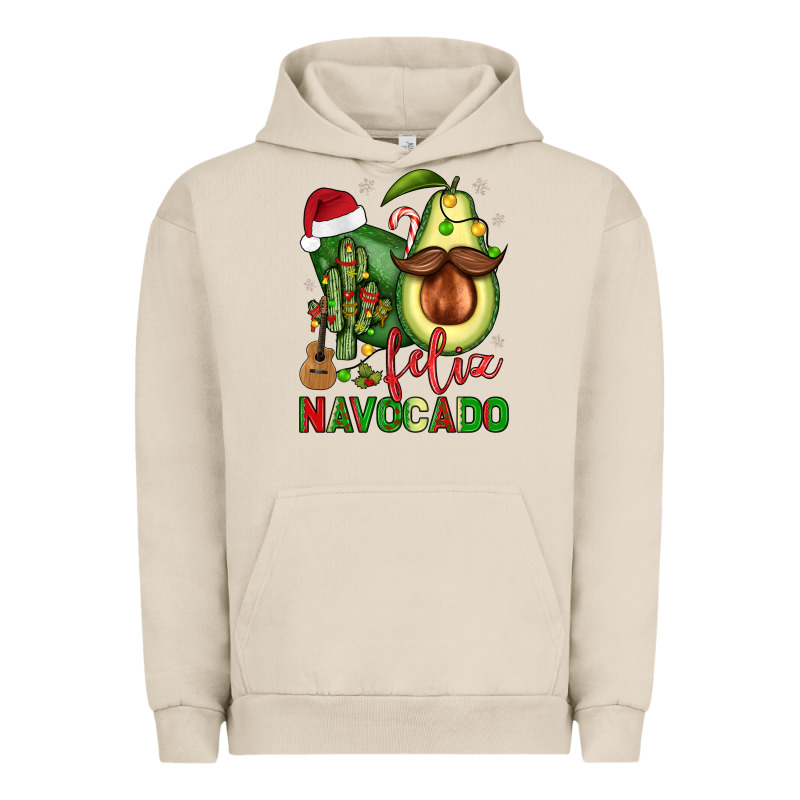 Feliz Navocado Avocado Urban Hoodie by JahusDesignShop | Teevron
