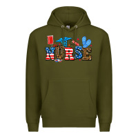 Army Green usa nurse Premium Hoodie - AdoDesignShop