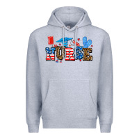 Heather Grey usa nurse Premium Hoodie - AdoDesignShop