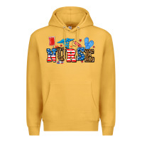 Mustard usa nurse Premium Hoodie - AdoDesignShop