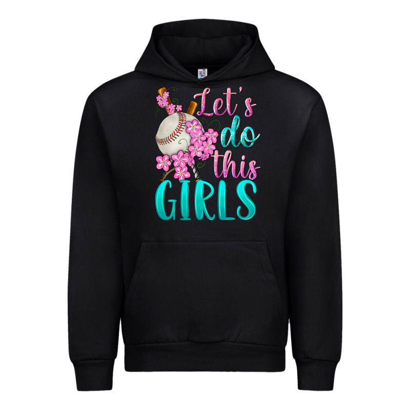Let's Do This Girls Baseball Urban Hoodie by BundleAndBundleShop | Teevron