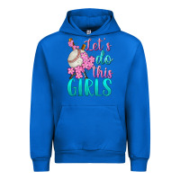 Cobalt let's do this girls baseball Urban Hoodie - BundleAndBundleShop
