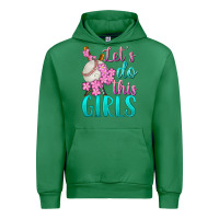 Emerald let's do this girls baseball Urban Hoodie - BundleAndBundleShop