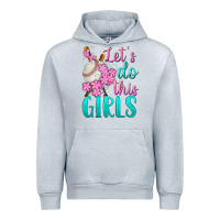 Heather Grey let's do this girls baseball Urban Hoodie - BundleAndBundleShop