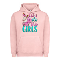 Pigment Salmon let's do this girls baseball Urban Hoodie - BundleAndBundleShop