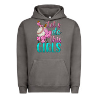 Pigment Tornado let's do this girls baseball Urban Hoodie - BundleAndBundleShop