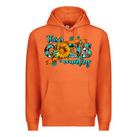Carrot this is gods country sunflower Premium Hoodie - AdoDesignShop