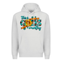 Dove Grey this is gods country sunflower Premium Hoodie - AdoDesignShop