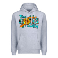 Heather Grey this is gods country sunflower Premium Hoodie - AdoDesignShop