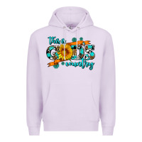 Lilac this is gods country sunflower Premium Hoodie - AdoDesignShop