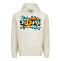 Oatmeal Heather this is gods country sunflower Premium Hoodie - AdoDesignShop