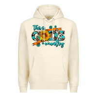 Sandshell this is gods country sunflower Premium Hoodie - AdoDesignShop