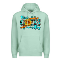 Seafoam this is gods country sunflower Premium Hoodie - AdoDesignShop