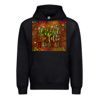 Black feliz navidad cactus Urban Hoodie - JahusDesignShop