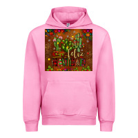 Fuchsia Pink feliz navidad cactus Urban Hoodie - JahusDesignShop