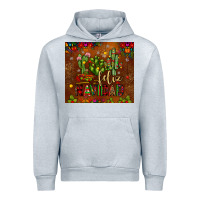 Heather Grey feliz navidad cactus Urban Hoodie - JahusDesignShop