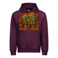 Mauve Wine feliz navidad cactus Urban Hoodie - JahusDesignShop