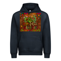 Navy feliz navidad cactus Urban Hoodie - JahusDesignShop