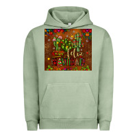 Pigment Oil Green feliz navidad cactus Urban Hoodie - JahusDesignShop