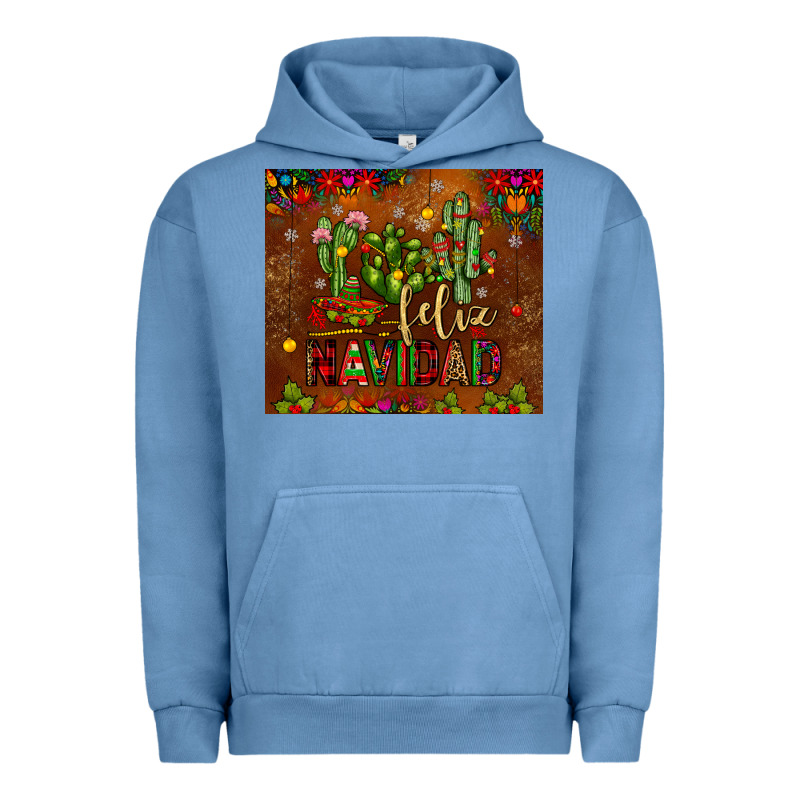 Feliz Navidad Cactus Urban Hoodie by JahusDesignShop | Teevron