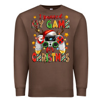 Chestnut i paused my game for christmas Premium Sweatshirt - Zillion Design Studio
