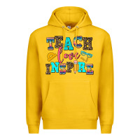 Lemon teach love inspire Premium Hoodie - AdoDesignShop