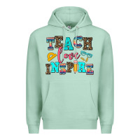 Seafoam teach love inspire Premium Hoodie - AdoDesignShop
