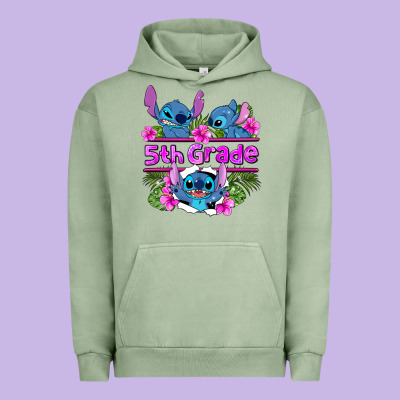 Preview Flower Stitch 5th Grade Urban Hoodie Designed By Adodesignshop