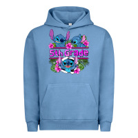 Pigment Pebble Blue preview flower stitch 5th grade Urban Hoodie - AdoDesignShop