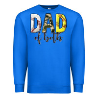 True Royal dad of both with softball and baseball Premium Sweatshirt - texasbilliewilder