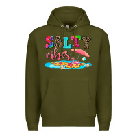 Army Green popsicle season Premium Hoodie - AdoDesignShop