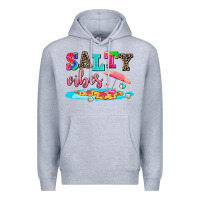 Heather Grey popsicle season Premium Hoodie - AdoDesignShop