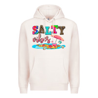 Pale Pink popsicle season Premium Hoodie - AdoDesignShop