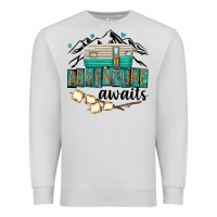 Dove Grey adventure awaits Premium Sweatshirt - texasbilliewilder