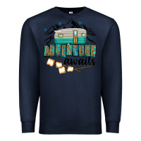 Navy adventure awaits Premium Sweatshirt - texasbilliewilder