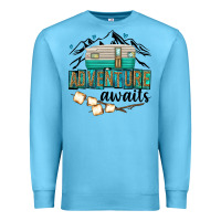 Ocean Blue adventure awaits Premium Sweatshirt - texasbilliewilder