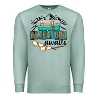 Seafoam adventure awaits Premium Sweatshirt - texasbilliewilder