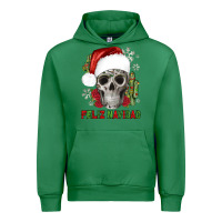 Emerald feliz navidad skull cactus Urban Hoodie - JahusDesignShop