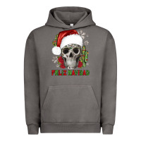 Pigment Tornado feliz navidad skull cactus Urban Hoodie - JahusDesignShop
