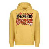 Antique Gold baseball sister Premium Hoodie - JahusDesignShop