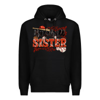 Black baseball sister Premium Hoodie - JahusDesignShop