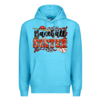 Ocean Blue baseball sister Premium Hoodie - JahusDesignShop