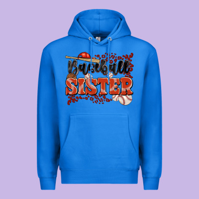 Baseball Sister Premium Hoodie Designed By Jahusdesignshop
