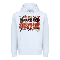 White baseball sister Premium Hoodie - JahusDesignShop