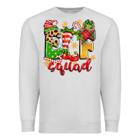 Dove Grey elf squad Premium Sweatshirt - Zillion Design Studio
